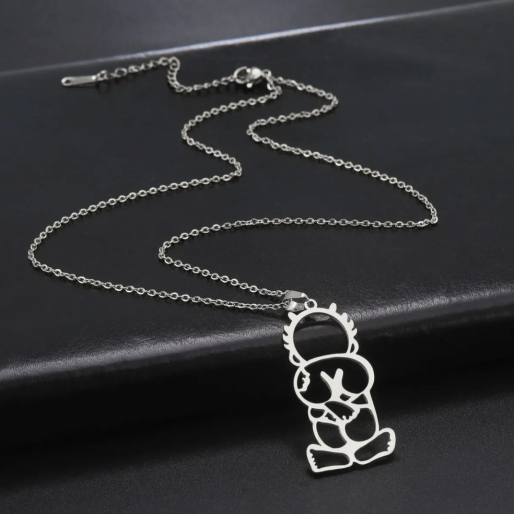 Silver Handala Necklace